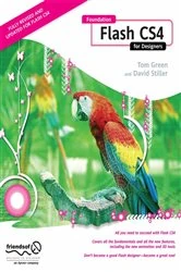 Book cover of Foundation Flash CS4 for Designers by Tom Green