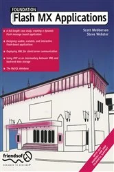 Book cover of Foundation Flash MX Applications by Steve Webster