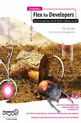 Book cover of Foundation Flex for Developers by Sas Jacobs