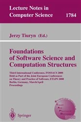 Book cover of Foundation of Software Science and Computation Structures by Jerzy Tiuryn