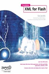 Book cover of Foundation XML for Flash by Sas Jacobs