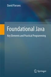 Book cover of Foundational Java by David Parsons