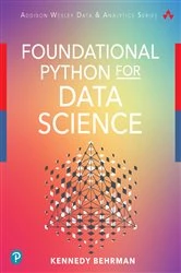 Book cover of Foundational Python for Data Science by Kennedy Behrman