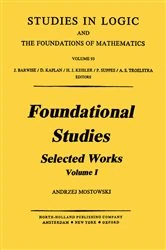 Book cover of Foundational Studies Selected Works by Lev D. Beklemishev