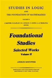 Book cover of Foundational Studies by Lev D. Beklemishev