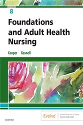 Book cover of Foundations and Adult Health Nursing E-Book (8th ed.) by Cooper MSN, RN, Kim