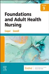 Book cover of Foundations and Adult Health Nursing - E-Book (9th ed.) by Cooper MSN, RN, Kim