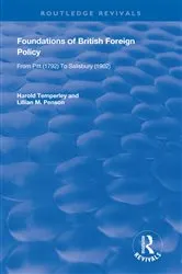 Book cover of Foundations of British Foreign Policy by H. W.V Temperley