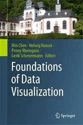 Book cover of Foundations of Data Visualization by Min Chen