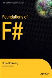 Book cover of Foundations of F# by Robert Pickering