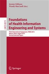 Book cover of Foundations of Health Information Engineering and Systems by Jeremy Gibbons