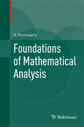 Book cover of Foundations of Mathematical Analysis by Unknown