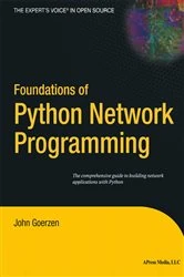 Book cover of Foundations of Python Network Programming by John Goerzen
