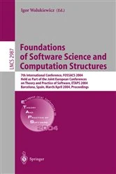 Book cover of Foundations of Software Science and Computation Structures by Igor Walukiewicz