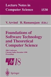 Book cover of Foundations of Software Technology and Theoretical Computer Science by V. Arvind