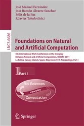 Book cover of Foundations on Natural and Artificial Computation by José M. Ferrández
