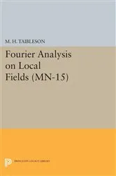 Book cover of Fourier Analysis on Local Fields by M. H. Taibleson