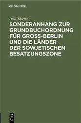 Book cover of Für Groß-Berlin und die Länder der sowjetischen Besatzungszone by Unknown
