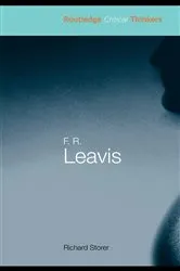 Book cover of F.R. Leavis by Richard Storer