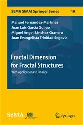 Book cover of Fractal Dimension for Fractal Structures by Manuel Fernández-Martínez