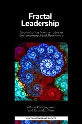 Book cover of Fractal Leadership by Athina Karatzogianni
