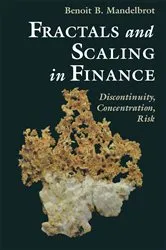 Book cover of Fractals and Scaling in Finance by P.H. Cootner