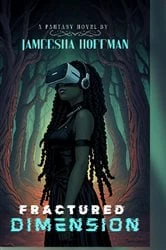 Book cover of Fractured Dimension by Jameesha Hoffman