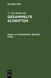 Book cover of Fragmente, Teil 1 by J. von Radowitz