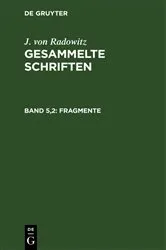 Book cover of Fragmente, Teil 2 by J. von Radowitz