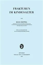 Book cover of Frakturen im Kindesalter by Hans Rettig