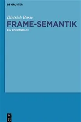 Book cover of Frame-Semantik by Dietrich Busse