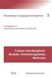 Book cover of Frames interdisziplinär: Modelle, Anwendungsfelder, Methoden by Unknown
