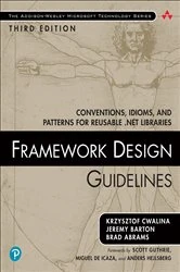 Book cover of Framework Design Guidelines (3rd ed.) by Krzysztof Cwalina
