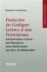 Book cover of Francoise de Grafigny: 
