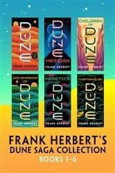 Book cover of Frank Herbert's Dune Saga Collection: Books 1 - 6 by Frank Herbert