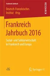 Book cover of Frankreich Jahrbuch 2016 by Deutsch-Französisches Institut