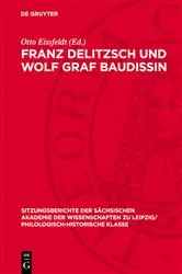 Book cover of Franz Delitzsch und Wolf Graf Baudissin by Otto Eissfeldt