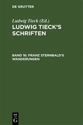 Book cover of Franz Sternbald’s Wanderungen by Ludwig Tieck