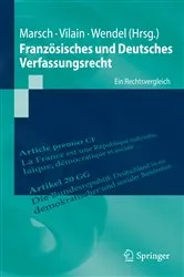 Book cover of Französisches und Deutsches Verfassungsrecht by Unknown