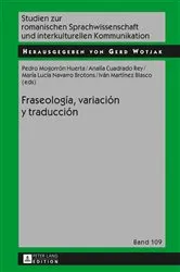 Book cover of Fraseología, variación y traducción by Gerd Wotjak