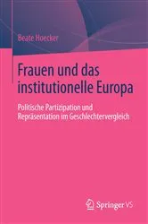 Book cover of Frauen und das institutionelle Europa by Beate Hoecker
