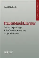 Book cover of FrauenMusikLiteratur by Sigrid Nieberle