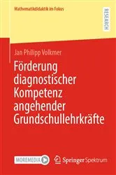 Book cover of Förderung diagnostischer Kompetenz angehender Grundschullehrkräfte by Jan Philipp Volkmer