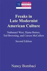 Book cover of Freaks in Late Modernist American Culture by Yoshinobu Hakutani