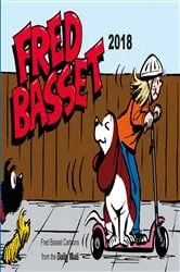 Book cover of Fred Basset Yearbook 2018 by Unknown