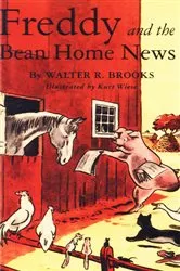 Book cover of Freddy and the Bean Home News by Walter R. Brooks