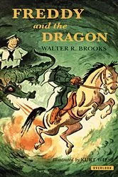 Book cover of Freddy and the Dragon by Walter R. Brooks