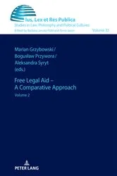 Book cover of Free Legal Aid – A Comparative Approach by Barbara Janusz-Pohl