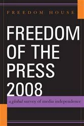 Book cover of Freedom of the Press 2008 by Freedom House