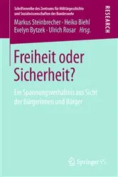 Book cover of Freiheit oder Sicherheit? by Markus Steinbrecher
